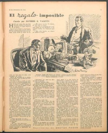 El regalo imposible : Cuento por Saverio S. Valenti