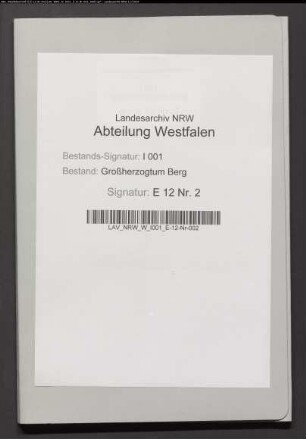Nachlaß des Fünftels von den Erbpächten und Zehnten