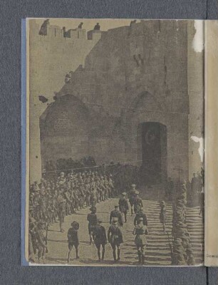 General Allenby entering Jerusalem, December 1917