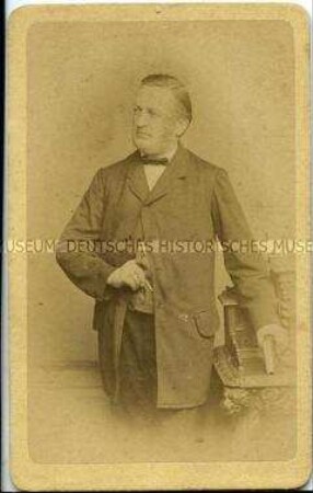 Bild eines Mannes, Carte de Visite