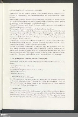 Die prinzipiellen Grundlagen der Photographie