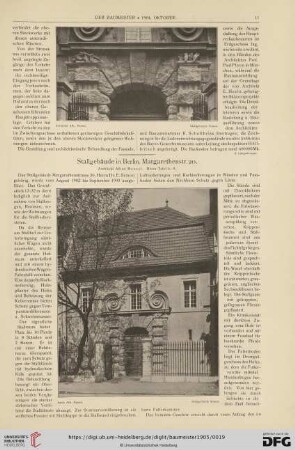 Stallgebäude in Berlin, Margarethenstr. 20