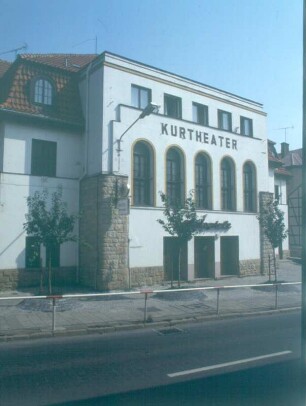Blankenburg. Kurtheater. Straßenansicht