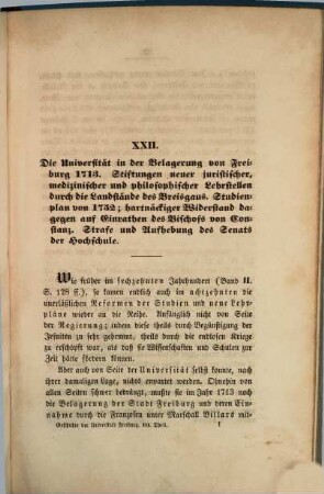 Geschichte der Stadt und Universität Freiburg im Breisgau. 2,3, Geschichte der Albert-Ludwigs-Universität zu Freiburg im Breisgau ; Theil III, Von Aufhebung der Jesuiten bis zu Ende des achtzehnten Jahrhunderts