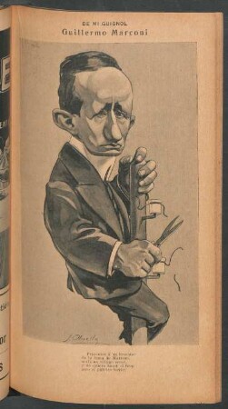 Guillermo Marconi - [Caricatura] : De mi Guignol