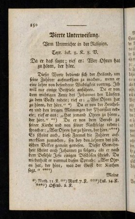 150-177, Vierte - Fünfte Unterweisung.