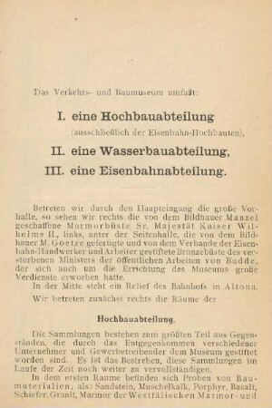 Hochbauabteilung