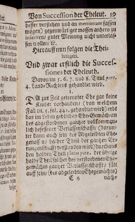 59-101, Von Succession der Eheleuth