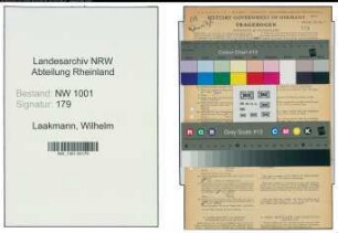 Entnazifizierung Wilhelm Laakmann, geb. 09.03.1901 (Landwirt)