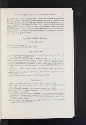 Quellen und Darstellungen