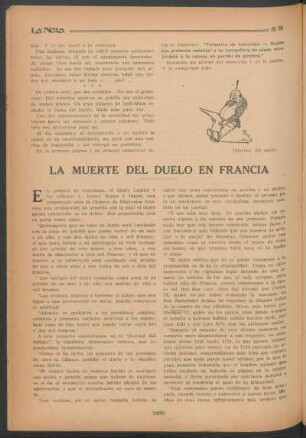 La muerte del duelo en Francia