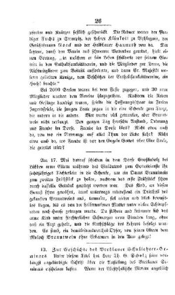 Zur Geschichte des Breslauer Schullehrer-Seminars