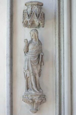 Verkündigungsszene — Maria