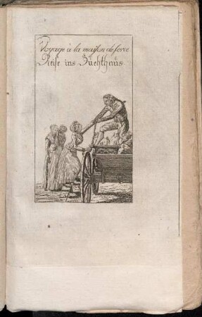 Voyage à la maison de force. = Reise ins Zuchthaus.