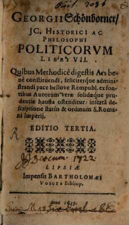 Politicorum libri septem