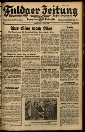 Ausgabe vom Dienstag, den 07. Januar 1941.