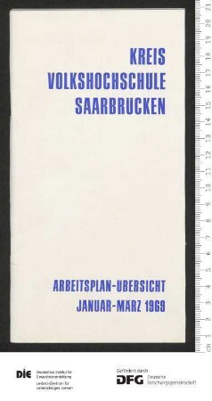 Programm 2. Trimester 1968/1969