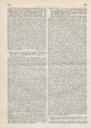 372-373 [Rezension] Dorner, August, Kirche und Reich Gottes