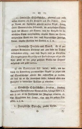 4) ein Exercitium stili latini [...]