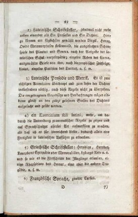 4) ein Exercitium stili latini [...]