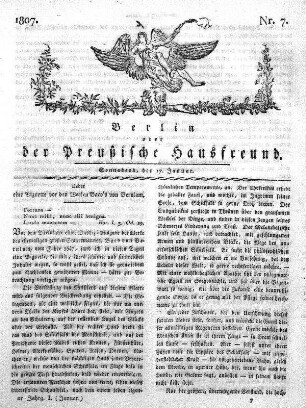 Nr. 7., 17. Januar 1807