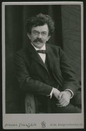 [Bildnis Max Herrmann]