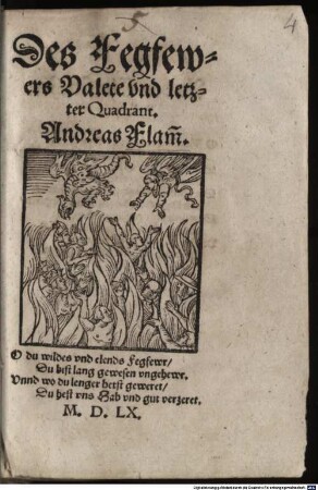 Das Fegfeuers Valete und letzter Quadrant
