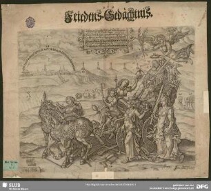 Friedens-Gedächtnis. Johannes-Georgius Dux ac Elector Saxoniae. per duplex Anagr.