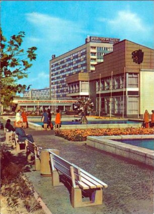 Messestadt Leipzig: am Sachsenplatz