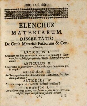 Dissertationes Juridicae De Pactis Et Contractibus
