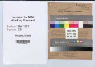 Entnazifizierung Maria Hissen , geb. 28.04.1896 (Gastwirtin)