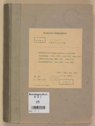 Verhältnis zur Regierung und zu Behörden: Bd. 3