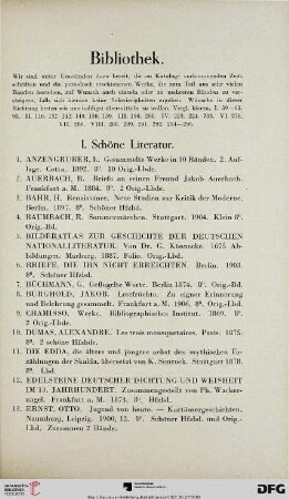 Bibliothek (Nr. 1-316)