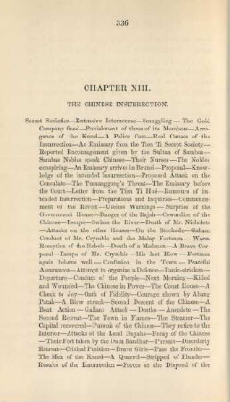 Chapter XIII. The Chinese insurrection
