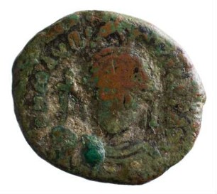 Münze, 10 Nummi, 592/596