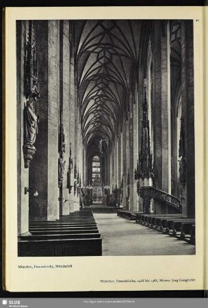 München, Frauenkirche, Mittelschiff