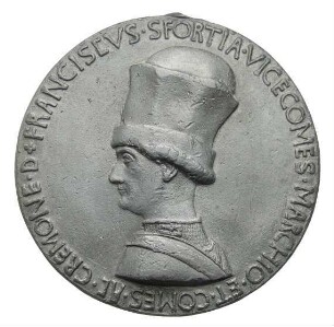 Pisano, Antonio, gen. Pisanello: Francesco Sforza