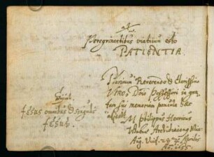 131v, Augsburg ; 28.04.1655 / Philippus Henricus Weber