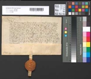 Quittung des Herzogs Gerhart von Jülich und Berg über 3200 Gulden.