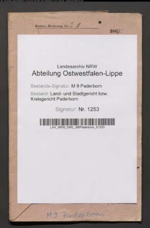 Erblasser: Schrewe, Clara Angela: