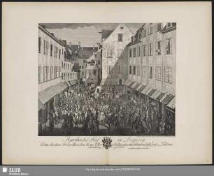 Auerbachs Hof in Leipzig Dem Besitzer, Sr. Excellenz dem Herrn Ober-Stallmeister und Geheimen Rath Graf von Lindenau unterthänig gewidmet von Johann August Rosmaesler
