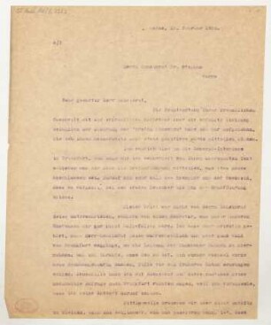 Brief an Karl Stephan : 12.02.1920