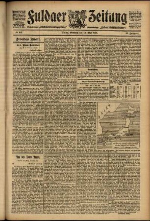 Zweite Ausgabe vom Mittwoch, den 16. Mai 1906.