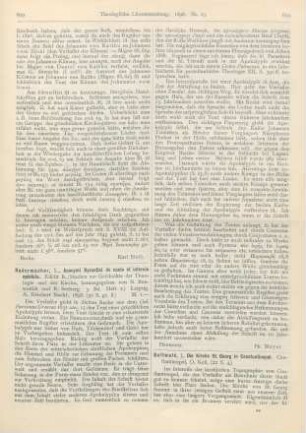 609-610 [Rezension] Radermacher, Ludwig, Anonymi Byzantini de caelo et infernis epistula