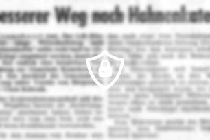 Besserer Weg nach Hahnenkaten