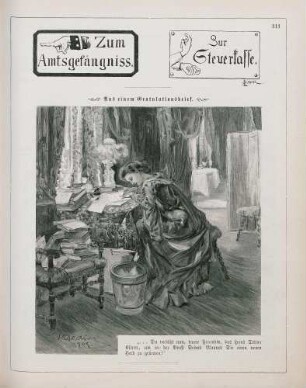 "Aus einem Gratulationsbrief"