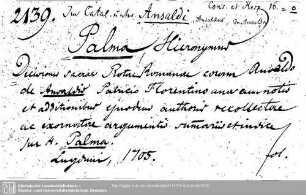 Consilia et responsa 0016