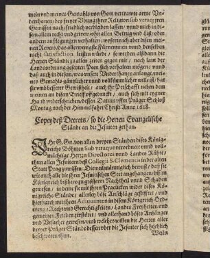 B3v-B4v, Copey deß Decrets so die Herren Evangelische Stände an die Jesuiten gethan