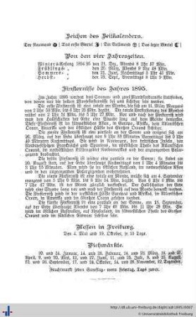 Erläuternde Bemerkungen, Kalender, Kalender der Juden, städtische Zeitrechnung, europäische Fürsten, Genealogie.