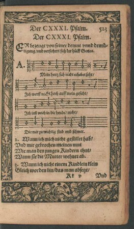 Der CXXXI. Psalm. - Der CXL. Psalm.